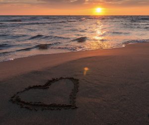 sunset at beach - Karuna Counselling