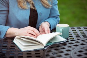 Person reading - Karuna Counselling